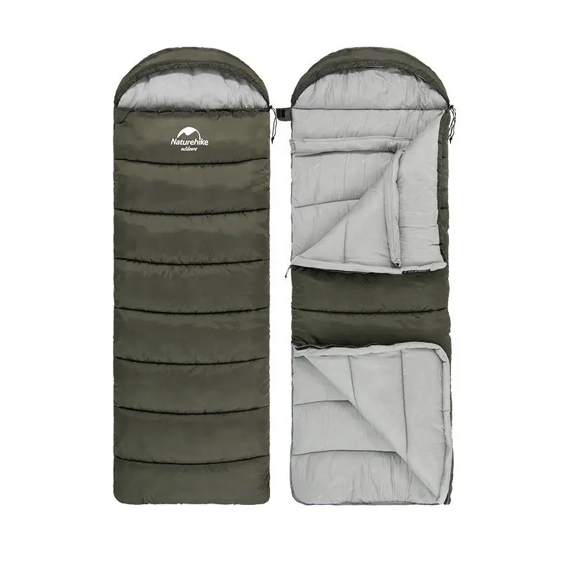 Mummy Sleeping Bag - AlpineTrail-Green-Nora Luxe