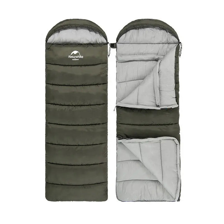 Mummy Sleeping Bag - AlpineTrail-Green-Nora Luxe