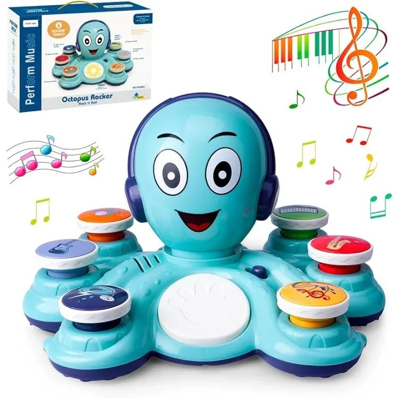Music and Dance Fun for Young Musicians - GroovyPus-Blue-Nora Luxe