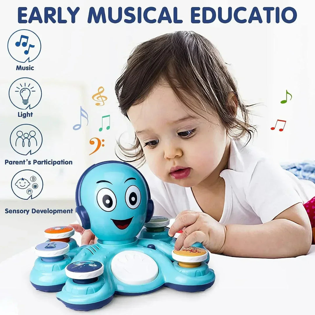 Music and Dance Fun for Young Musicians - GroovyPus-Blue-Nora Luxe