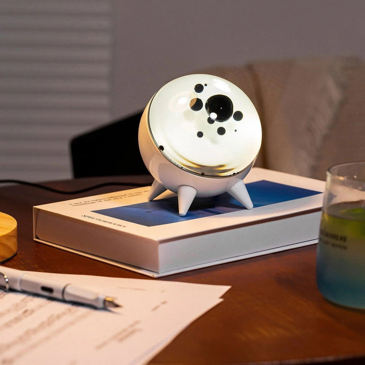 Music-Reactive Ferrofluid Display - MagnePulse-White-Nora Luxe