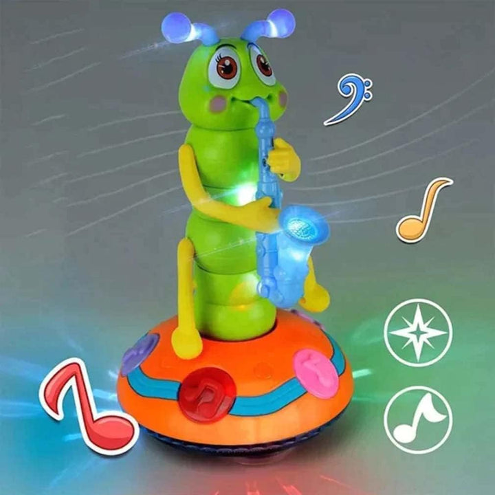 Musical Caterpillar - MelodyCrawl-Blue-Nora Luxe