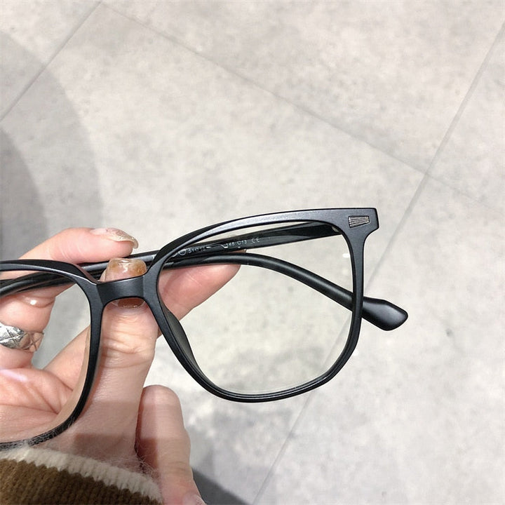 Myopic Diopter Glasses with Blue Light Protection - FocusFrame-Olive Green-0 (Anti-Blue)-Nora Luxe