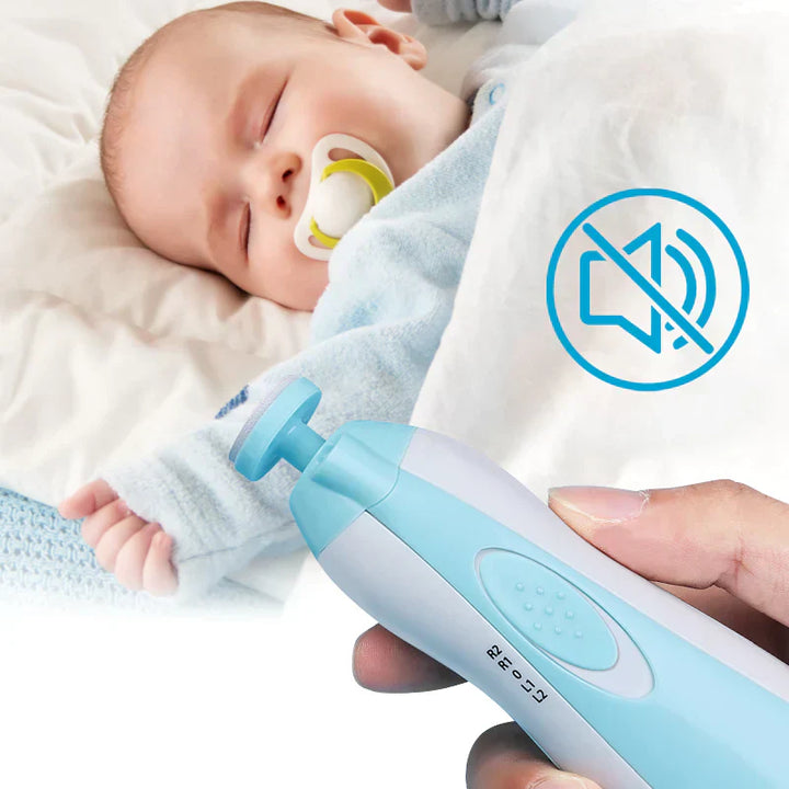 Nail care set for safe and easy nail clipping - BabyCare-Blue-Nora Luxe