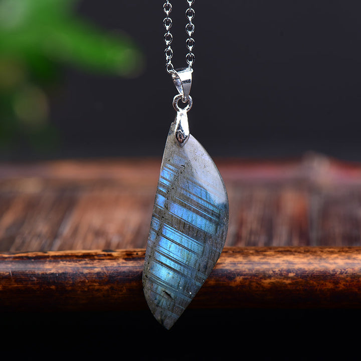 Natural Energy Stone Pendant Necklace-Nora Luxe