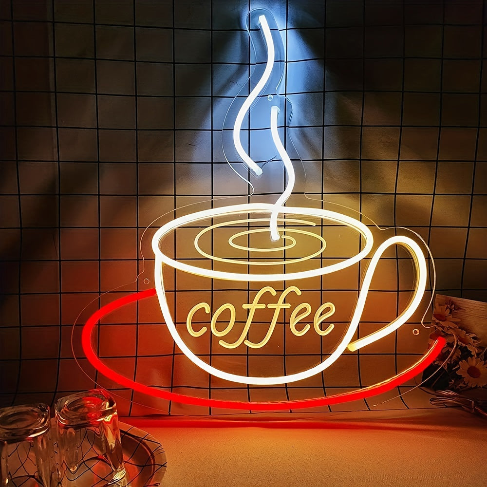 Neon Coffee Lamp for Wall Decoration - Nina-Nora Luxe