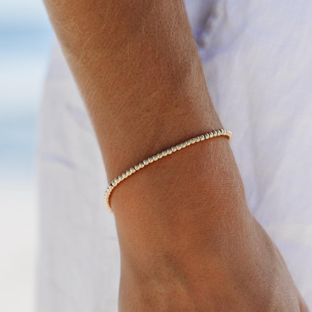 Nice Beaded Bracelet - Nova-Gold-Nora Luxe