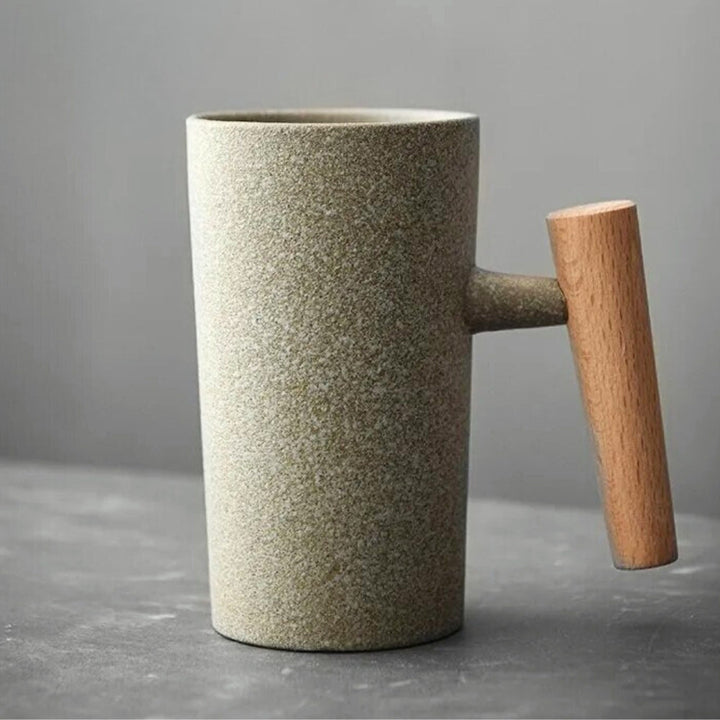 Nordic Latte Mugs with Earthy Design - NatureSip-Sage-Some Mug-Nora Luxe