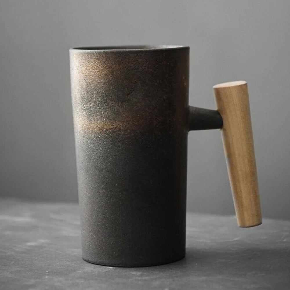Nordic Latte Mugs with Earthy Design - NatureSip-Volcanic-Some Mug-Nora Luxe