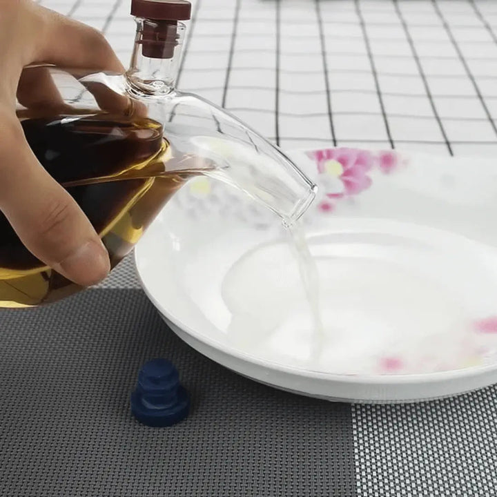 Oil & Vinegar Dispenser - DualPour-3 Balls-Nora Luxe