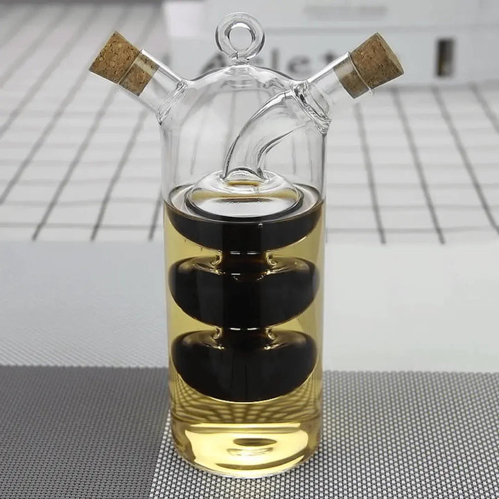 Oil & Vinegar Dispenser - DualPour-3 Balls-Nora Luxe