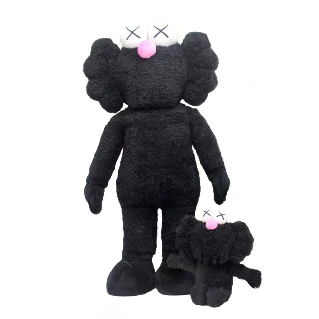 Original Art Plush Toy and Play Figure - ArtBuddy Dissecto-Black-15.75 inches-Nora Luxe