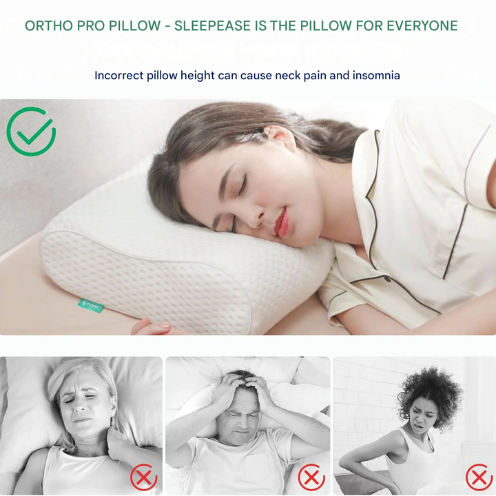 Ortho Pro Pillow - SleepEase-Nora Luxe