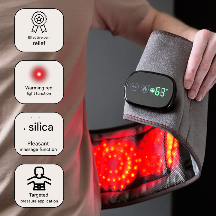 Orthopaedic Back Band with Infrared Therapy - ThermaLum-Nora Luxe