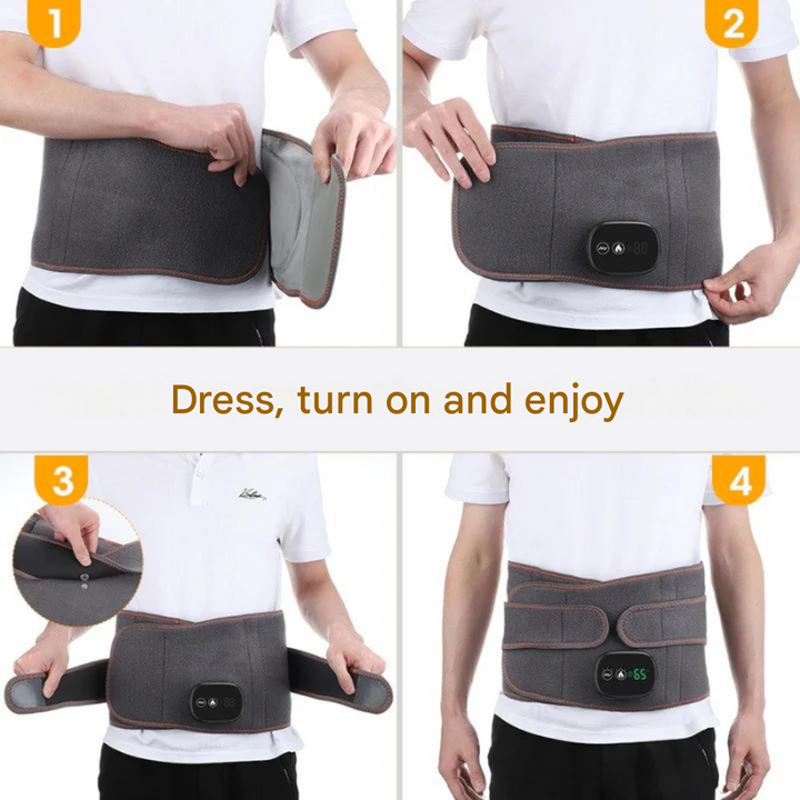 Orthopaedic Back Band with Infrared Therapy - ThermaLum-Nora Luxe