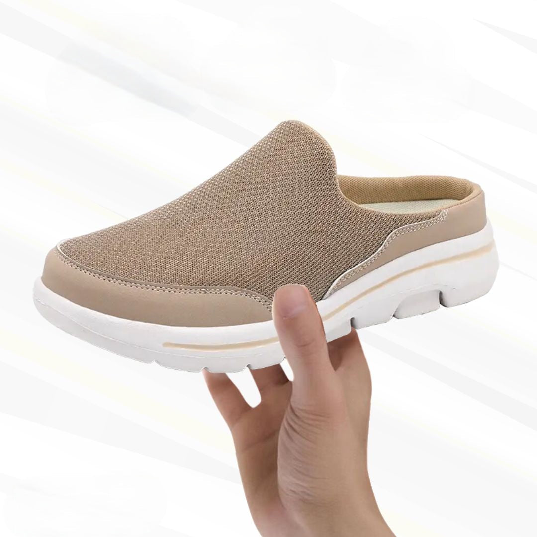 Orthopaedic barefoot comfort shoes for men – Marlon-Beige-5.5-Nora Luxe
