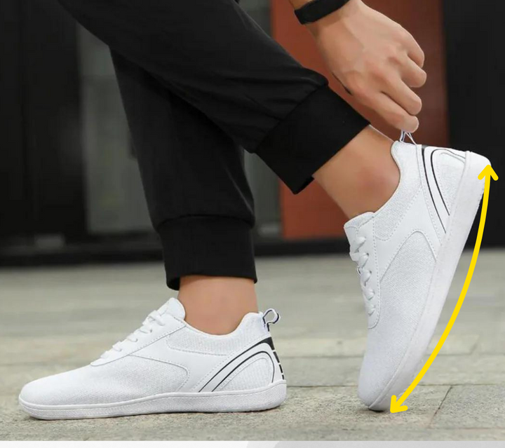Orthopaedic Barefoot Sneakers – Viona-White-3.5-Nora Luxe