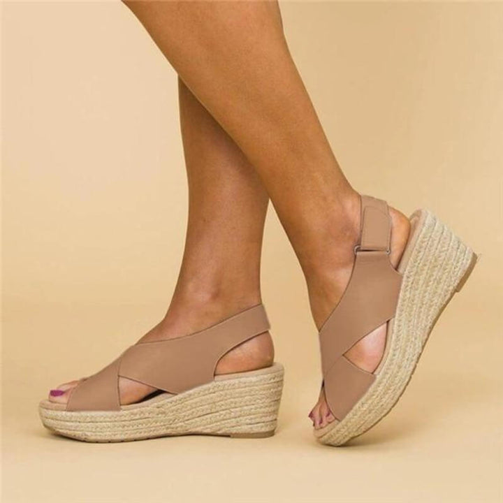 Orthopaedic Comfort Sandals - Serena-Black-3.5-Nora Luxe