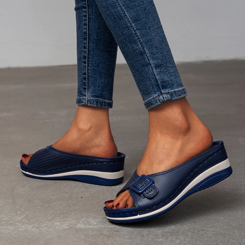 Orthopaedic comfort shoes for women - Lorena-Black-3-Nora Luxe