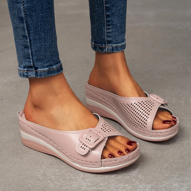 Orthopaedic comfort shoes for women - Lorena-Black-3-Nora Luxe