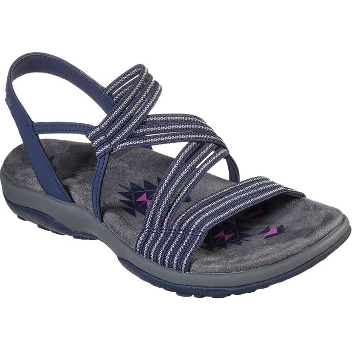 Orthopaedic ladies' sandals with adjustable straps – Elvira-Black-3-Nora Luxe