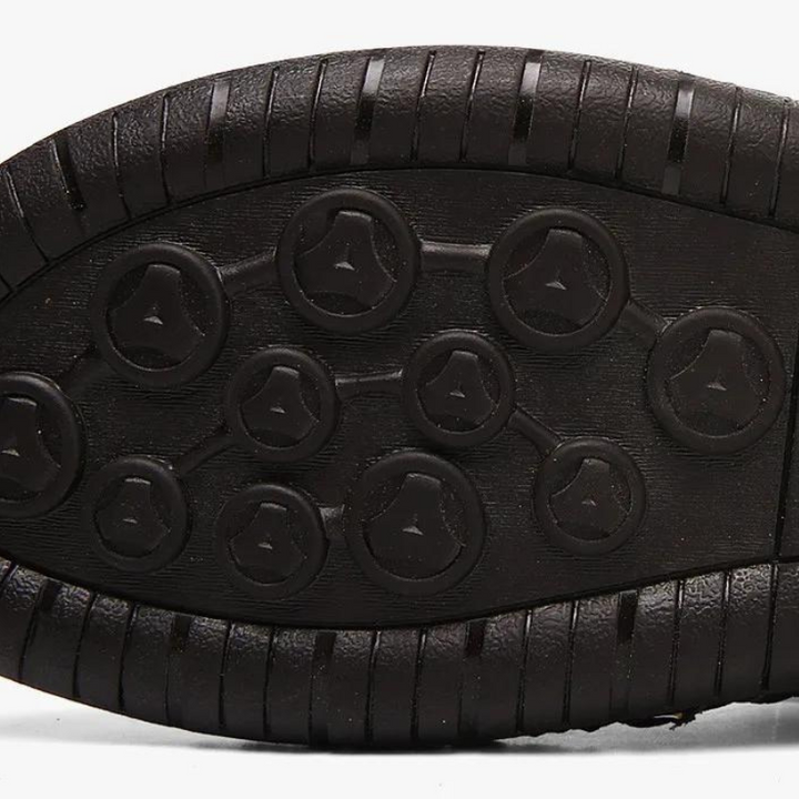 Orthopaedic men's leather sandals - Marco-Black-5.5-Nora Luxe