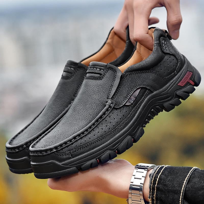 Orthopaedic Men's Walking Shoes – Erik-Black-5.5-Nora Luxe