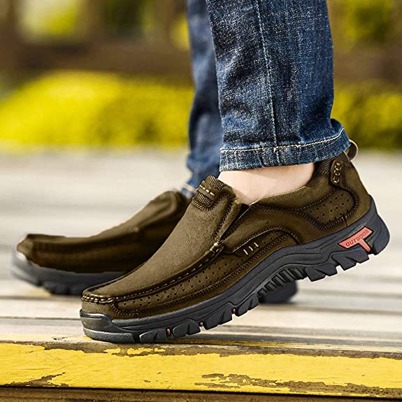 Orthopaedic Men's Walking Shoes – Erik-Black-5.5-Nora Luxe