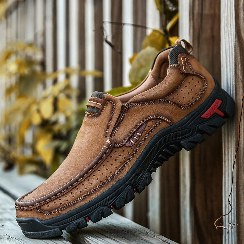 Orthopaedic Men's Walking Shoes – Erik-Brown-5.5-Nora Luxe