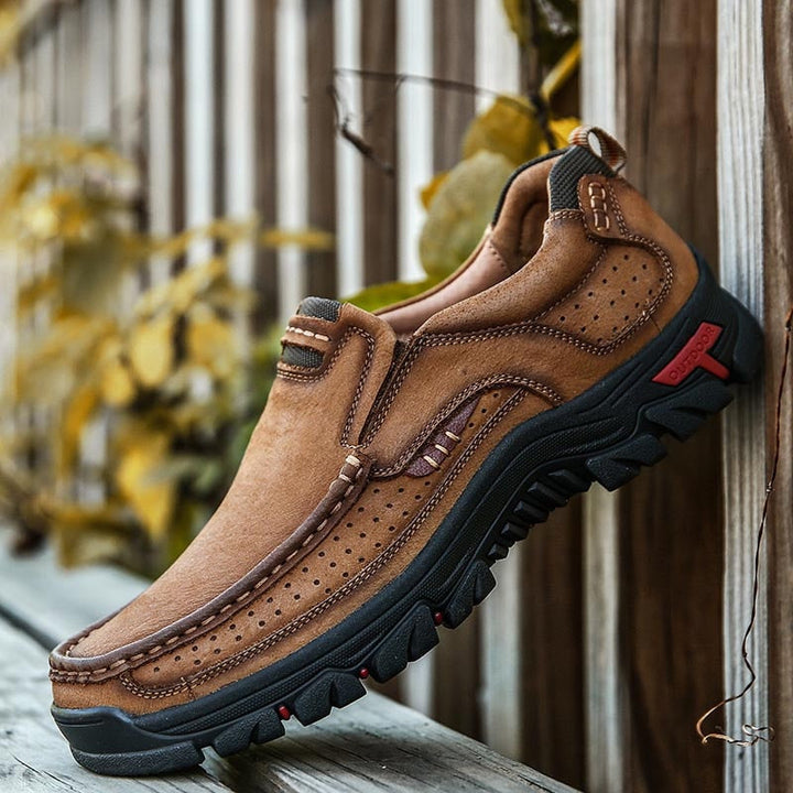 Orthopaedic Men's Walking Shoes – Erik-Brown-5.5-Nora Luxe