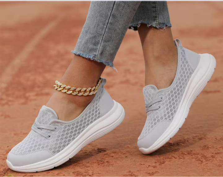 Orthopaedic pain relief shoes for women – Selina-Gray-3-Nora Luxe