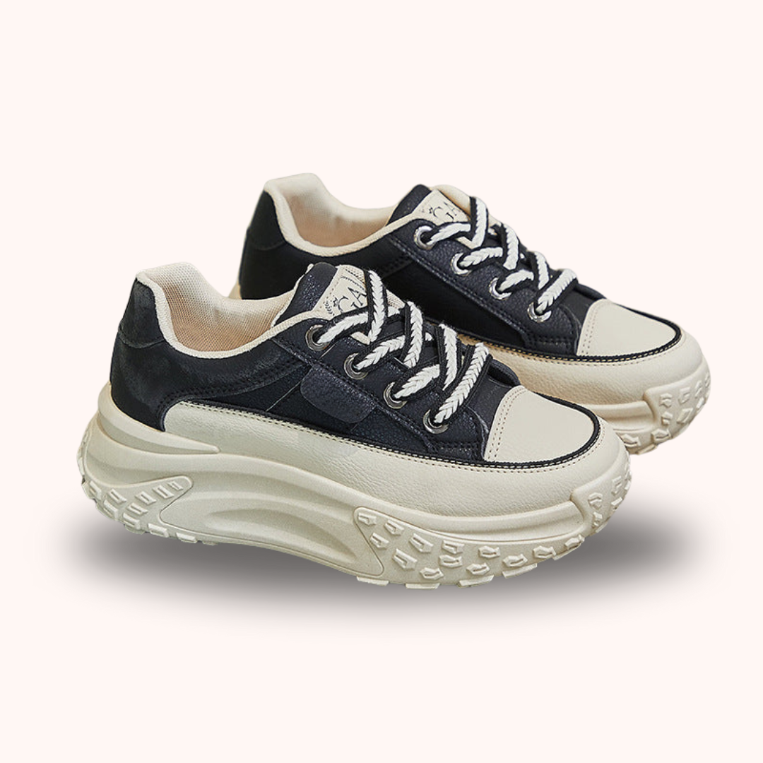 Orthopaedic Shoes for Daily Comfort - FlexiStep-Black-2.5-Nora Luxe