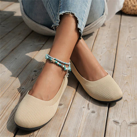 Orthopaedic Slip-On Shoes - Lupine-Khaki-3.5-Nora Luxe