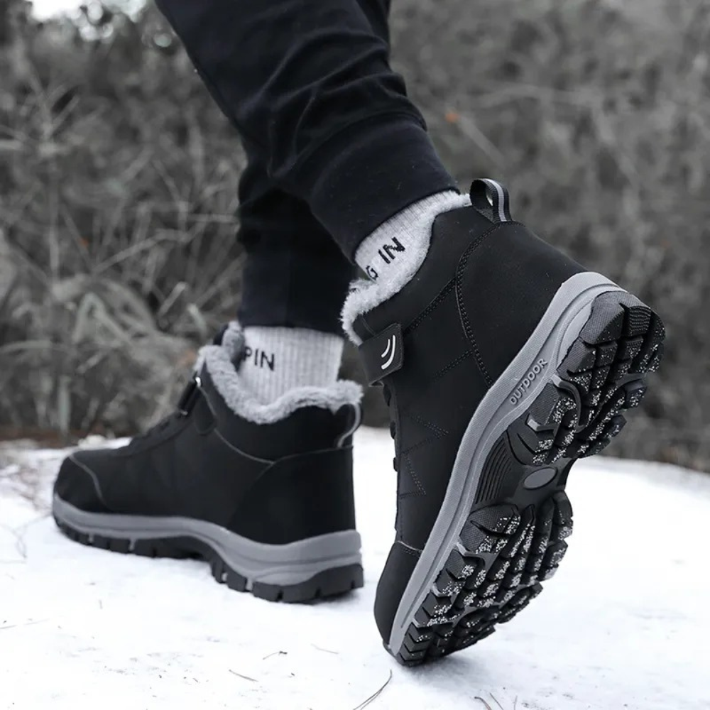 Orthopaedic Warm Winter Boots - Aria-Black-3.0-Nora Luxe