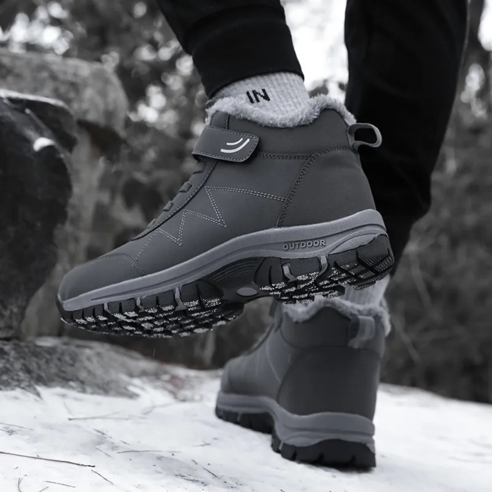 Orthopaedic Warm Winter Boots - Aria-Black-3.0-Nora Luxe
