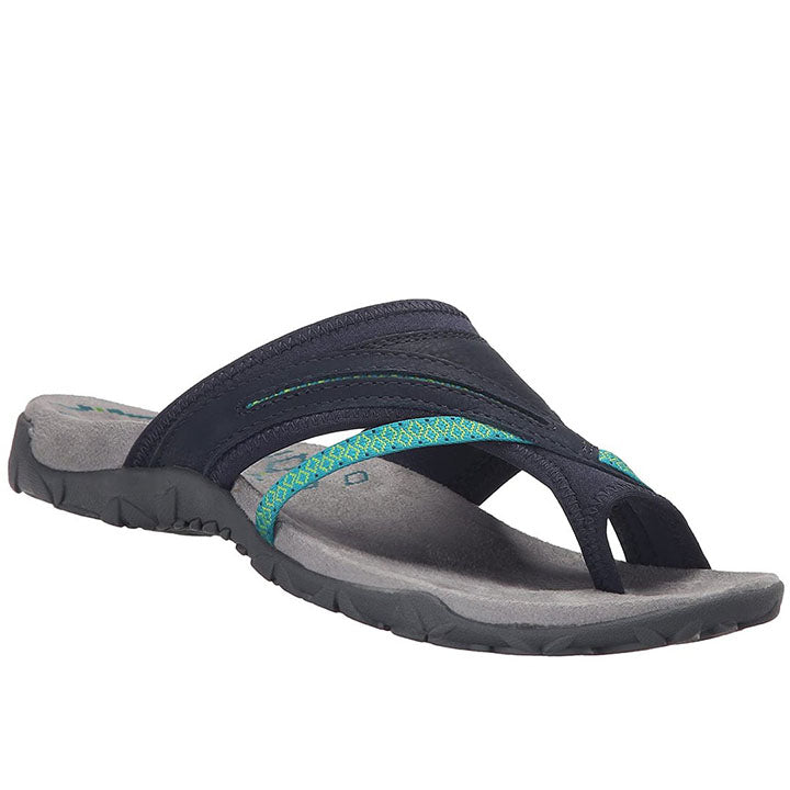 Orthopaedic women's sandals with 3-arch support – Alessandra-Dark blue-3-Nora Luxe