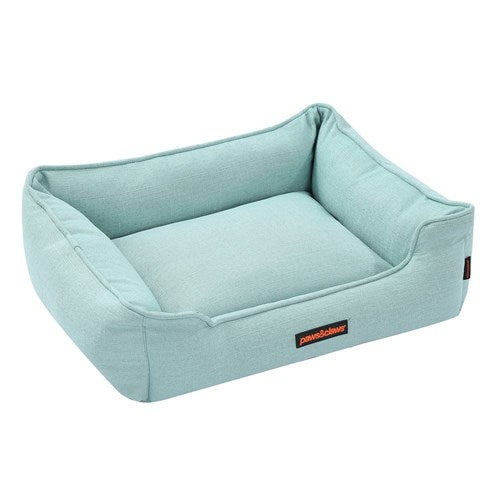 Orthopedic Luxury Dog Bed - PawsomeNest-Light blue-M 23.62 x 19.69 x 7.09 inches-Nora Luxe
