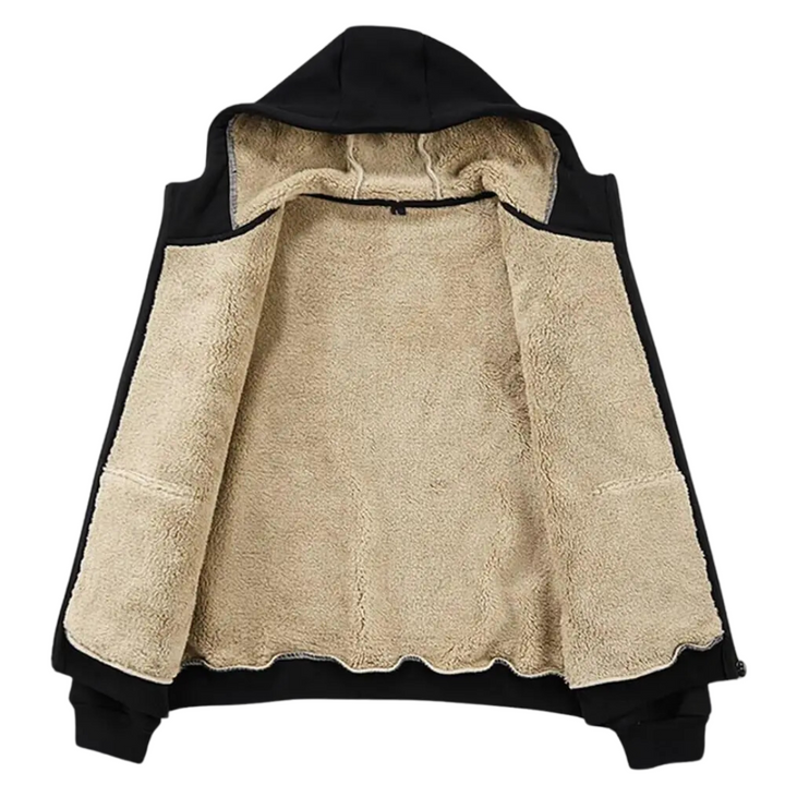 Outdoor Insulated Vest - WoolGuard-Black-M-Nora Luxe