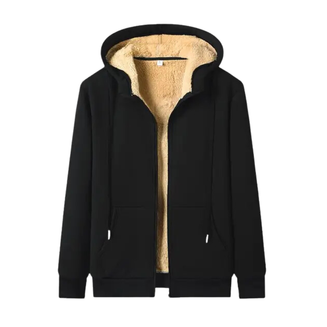 Outdoor Insulated Vest - WoolGuard-Black-M-Nora Luxe