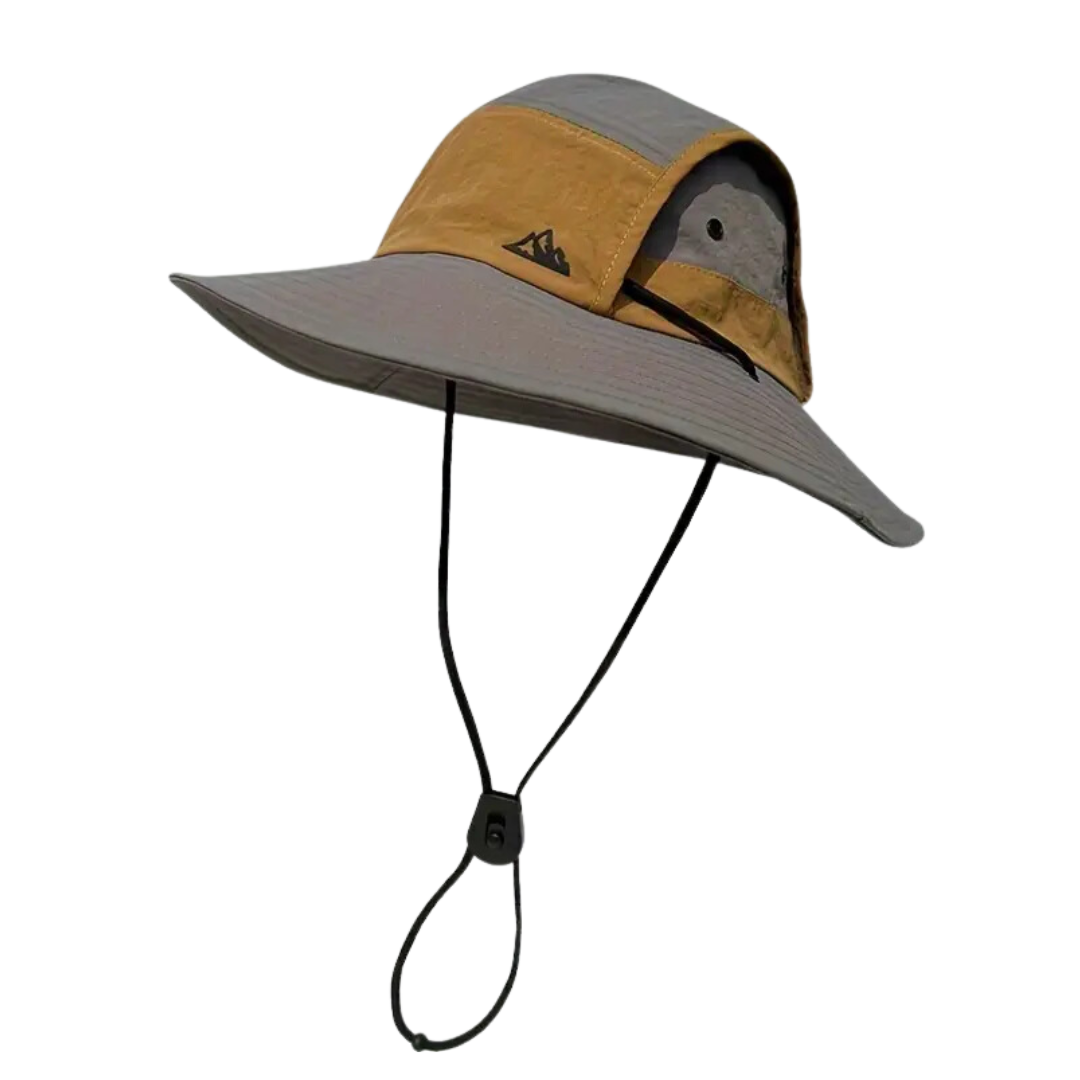 Outdoor Sun Hat with UV Protection – Solterra-Gray-State of Style