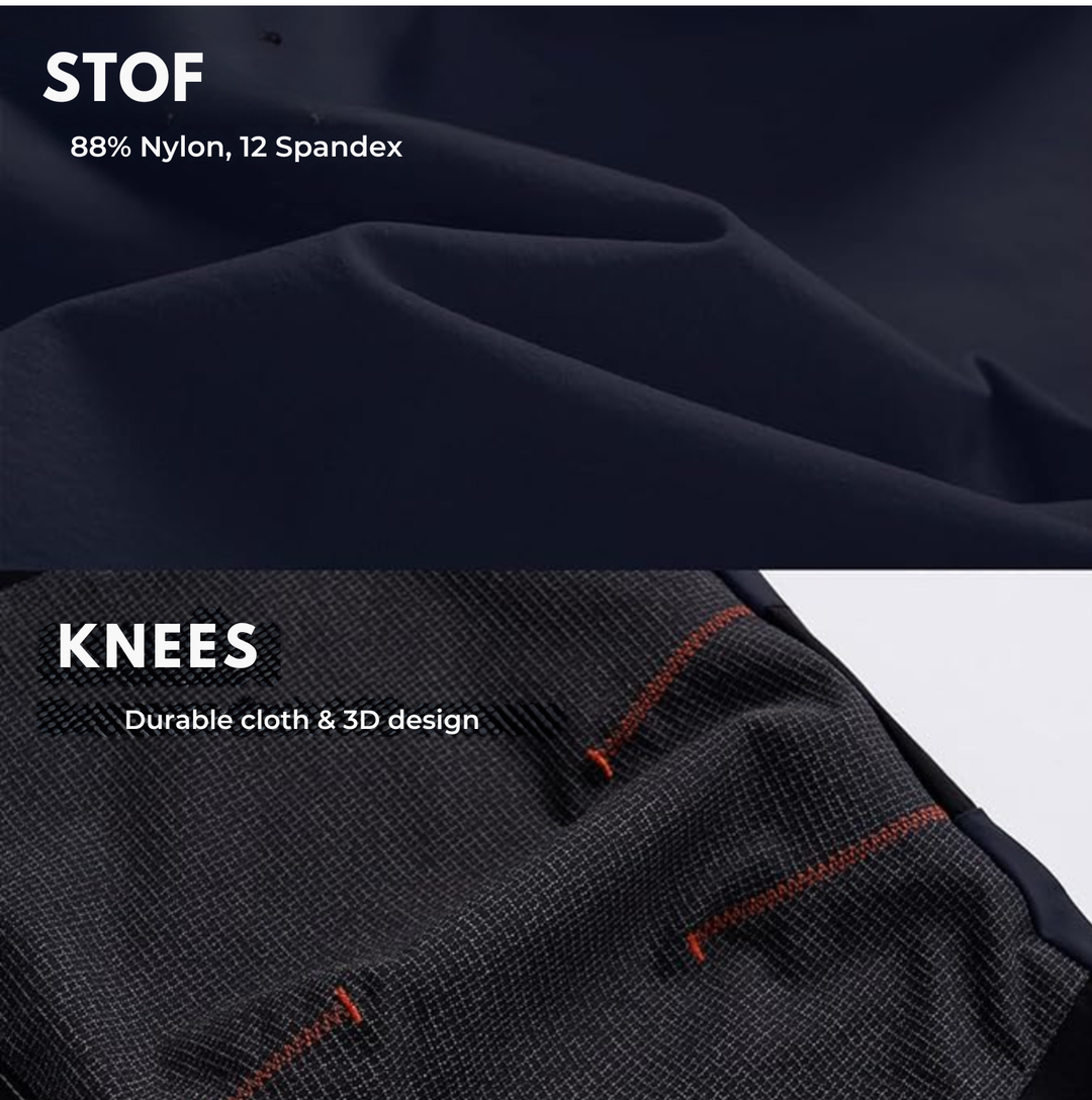 Outdoor Walking Trousers - TrekPro-Dark Green-S-Nora Luxe