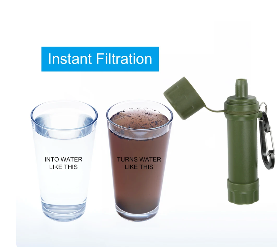Outdoor Waterfilter – PureTrail 1200-Green-The Livary