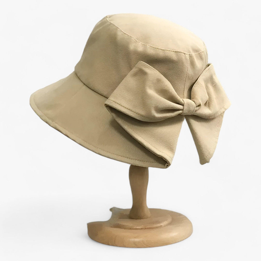 Outdoor women's sun hat – Solaro-Beige-Nora Luxe