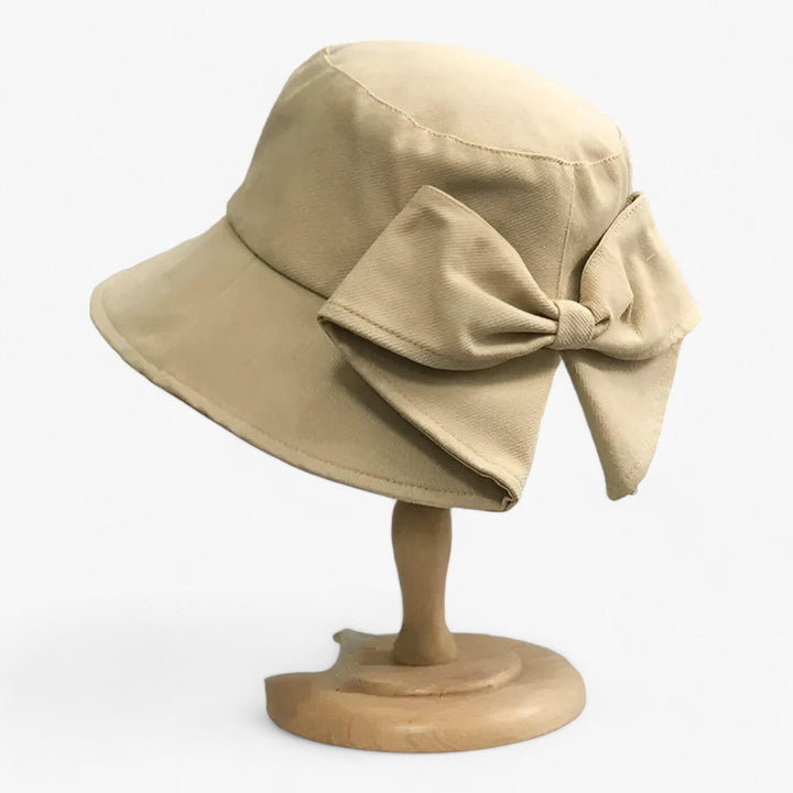 Outdoor women's sun hat – Solaro-Beige-Nora Luxe
