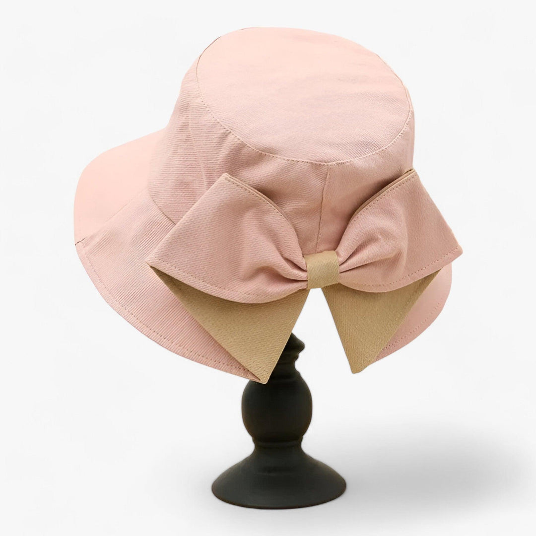 Outdoor women's sun hat – Solaro-Rose Beige-Nora Luxe