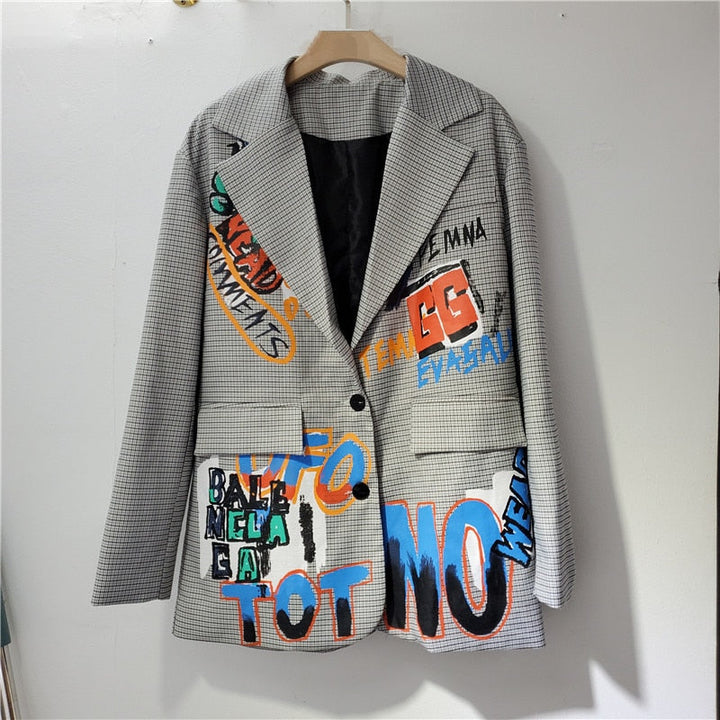 Oversized Ladies Blazer - ChicVibe-S-Nora Luxe