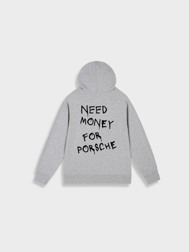 Oversized Men's Hoodie with Print - Noah-Gray-S-Nora Luxe