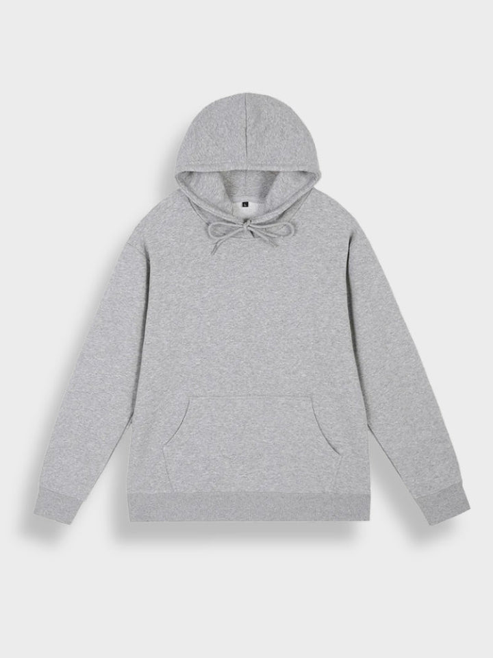 Oversized Men's Hoodie with Print - Noah-Gray-S-Nora Luxe