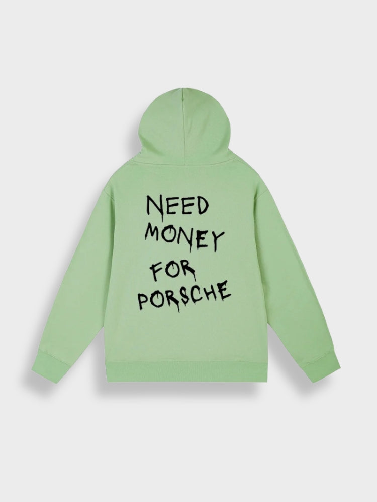 Oversized Men's Hoodie with Print - Noah-Green-S-Nora Luxe