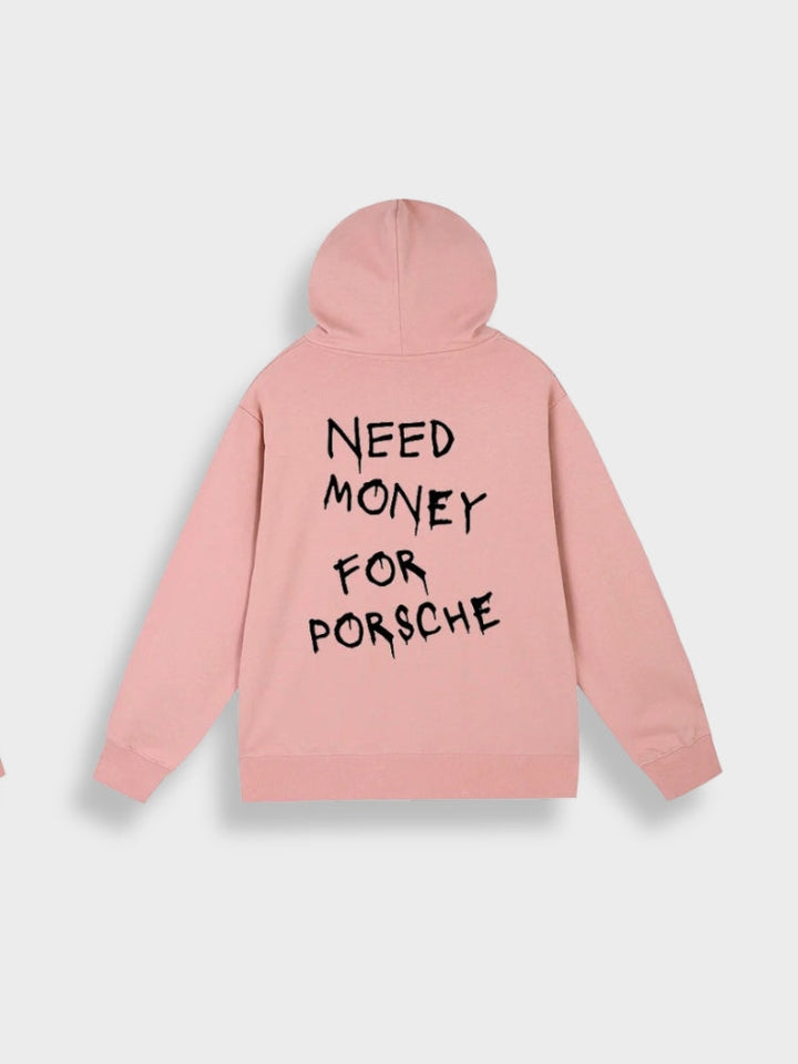 Oversized Men's Hoodie with Print - Noah-Pink-S-Nora Luxe